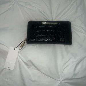 Brahmin Melbourne Collection Suri Crocodile-Embossed Wallet